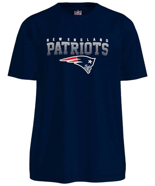 Camiseta deportiva azul Patriots para hombre