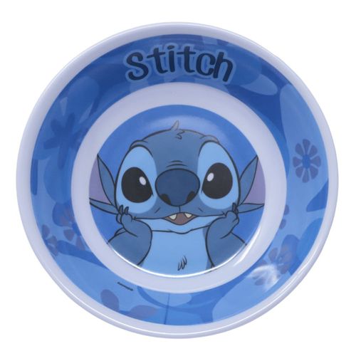 Plato hondo surtido de melamina Disney Stitch 17 cm