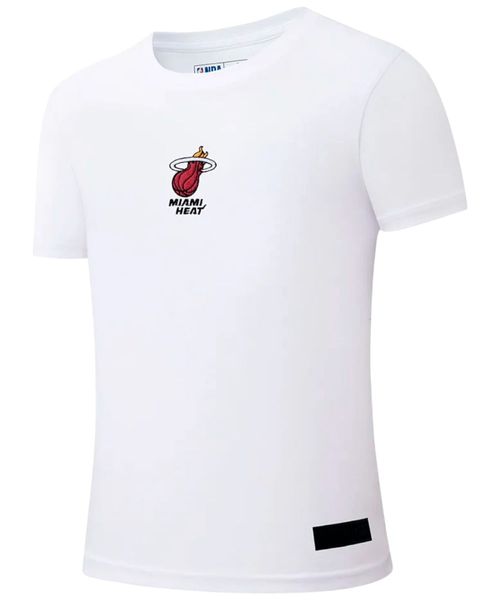 Camiseta deportiva blanca de Miami Heat para hombre