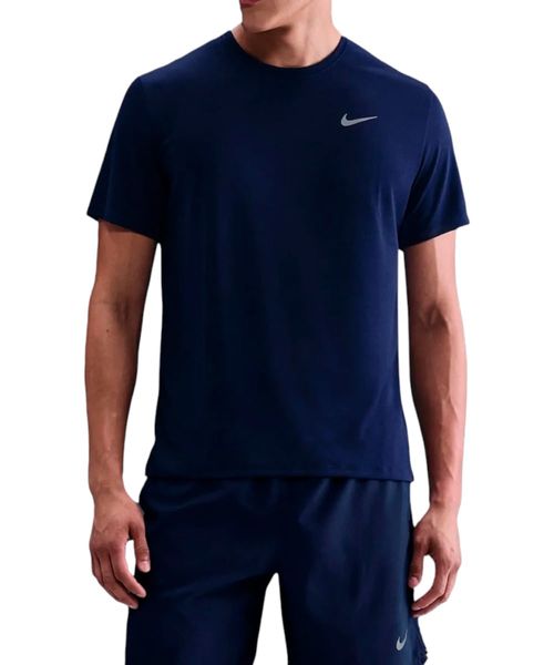 Camiseta deportiva azul marino Nike Dri-FIT para hombre