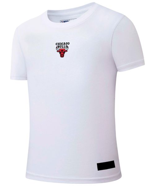 Camiseta deportiva blanca Chicago Bulls para hombre