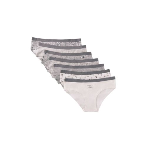 Set de 7 panties Women Secret estampado de Snoopy de cintura media para mujer