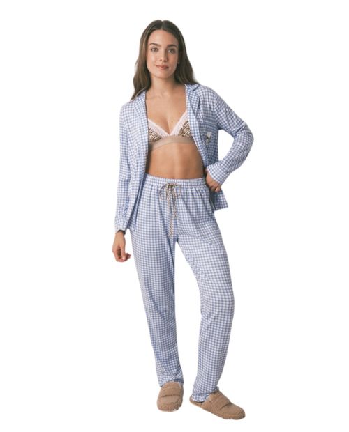 Pijama con pantalón Women Secret estampada de Snoopy para mujer