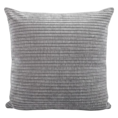 Cojín decorativo cuadrado textura líneas 45x45 cm