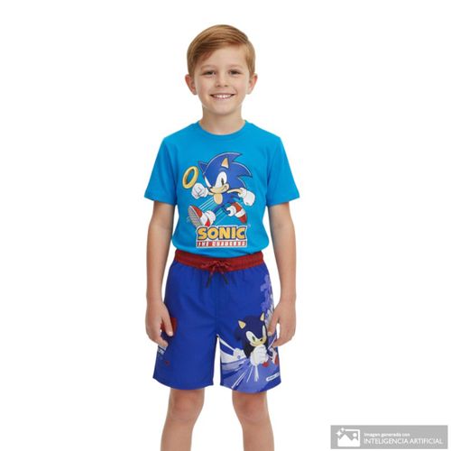 Calzoneta de Sonic para niño