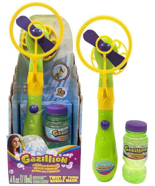 Gazillion Varita de burbujas Twist n' turn bubble wand