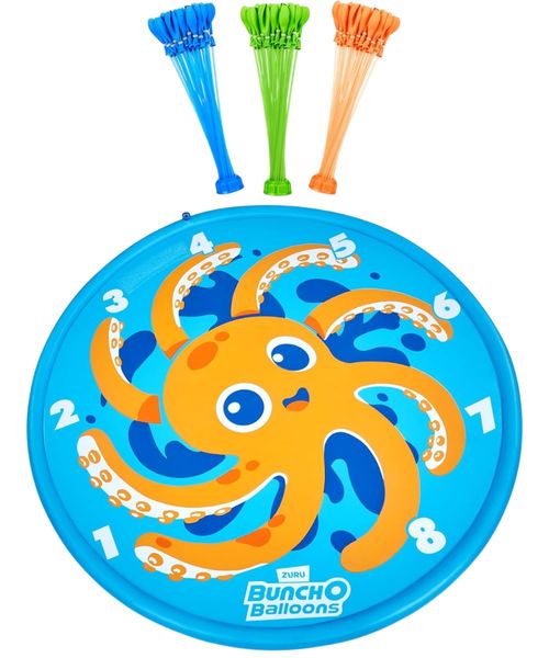 Zuru Almohadilla de salpicaduras de pulpo con 100 globos para agua