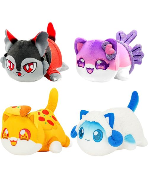 Aphmau Meemeow Set 3 figuras peluches 15 cm