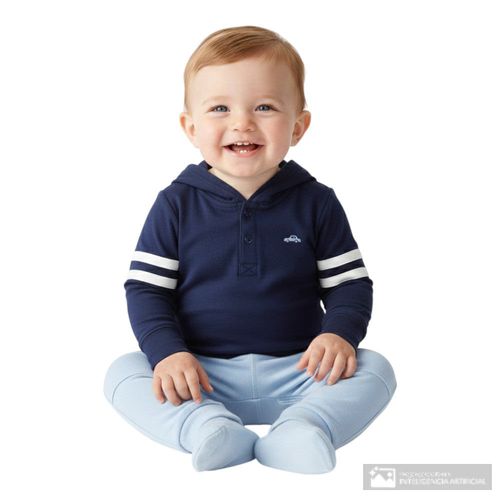 Conjunto de 2 piezas multicolor para bebé niño