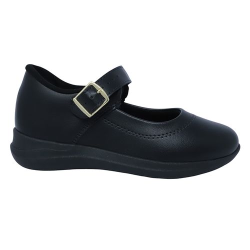 Zapato escolar Orange color negro para niña