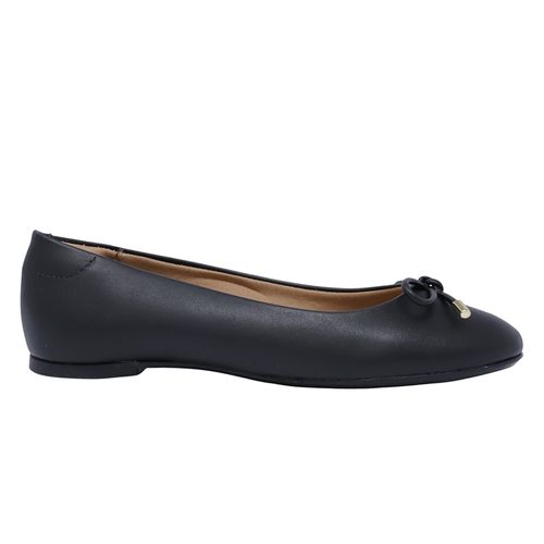 Zapatilla escolar Orange color negro para niña