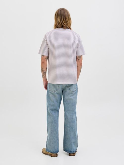 Camiseta Jack and Jones regular fit rayada para hombre