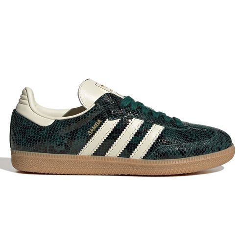 Zapato Adidas Originals Samba OG casual verde para mujer