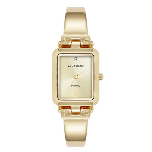 Reloj Anne Klein análogo de metal en tono dorado para mujer