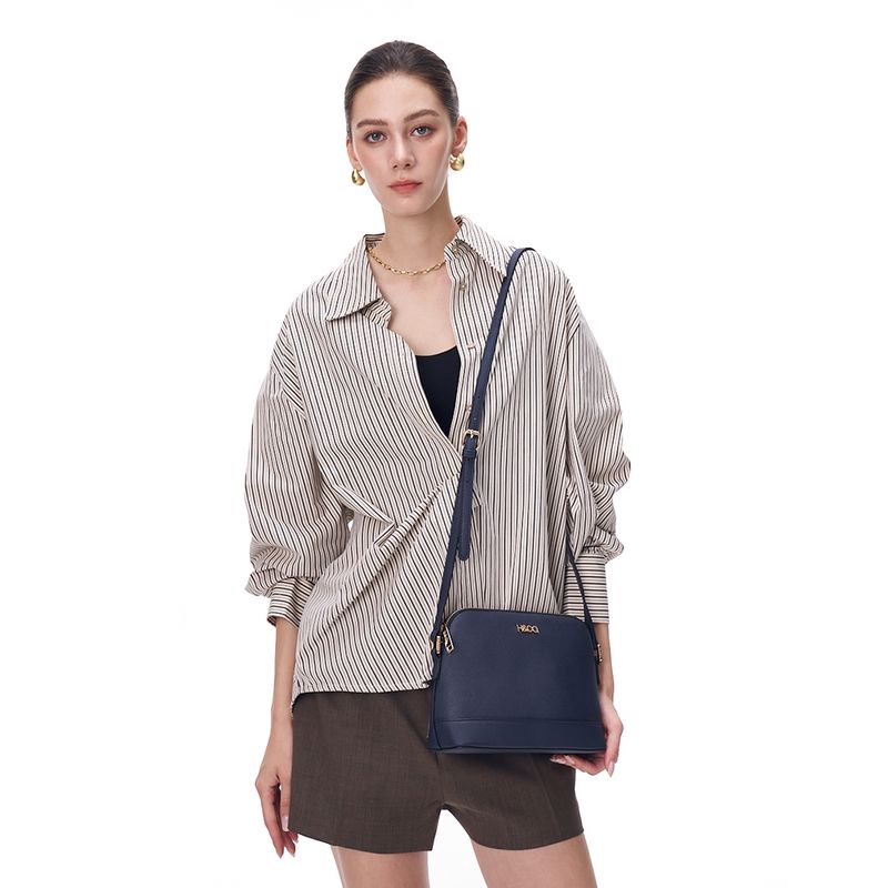 Set de carteras tote/crossbody H&Co Delia color azul para mujer - Siman ...