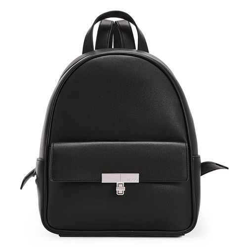 Mochila H&Co Zoe color negro para mujer