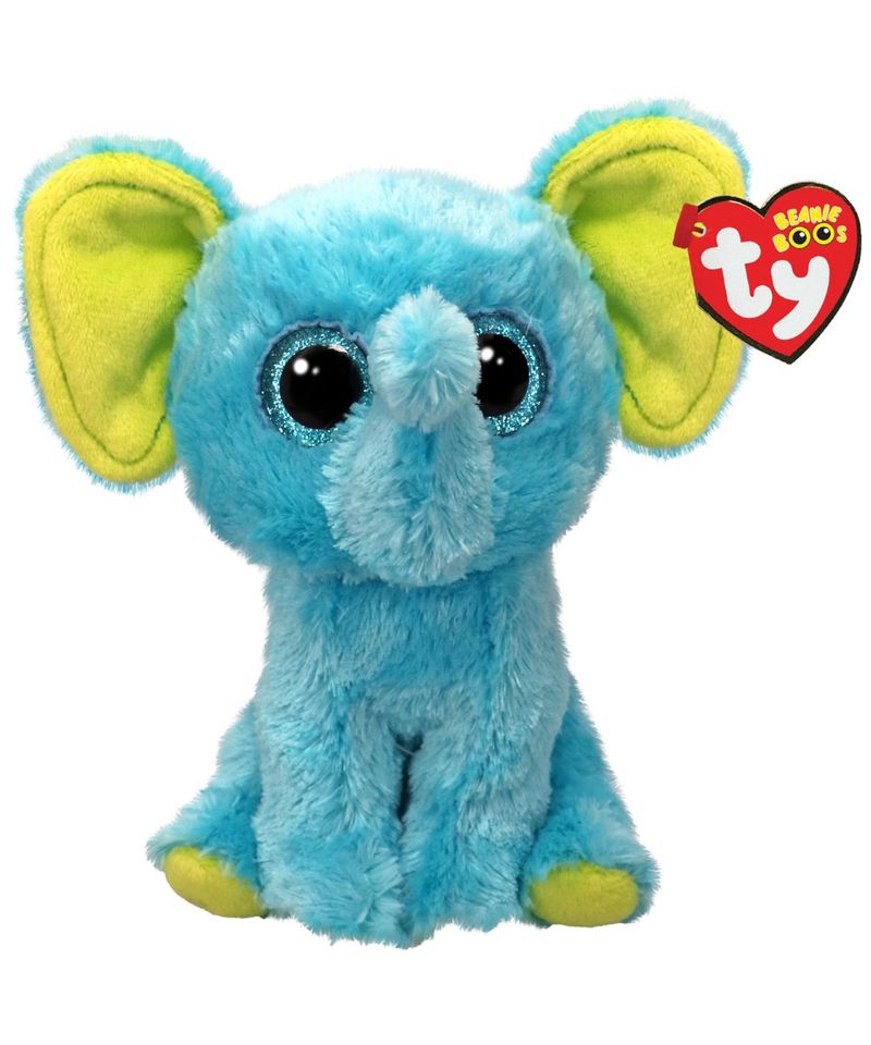 Ty Beanie Boos Trunkles Elefante azul regular - Siman Guatemala