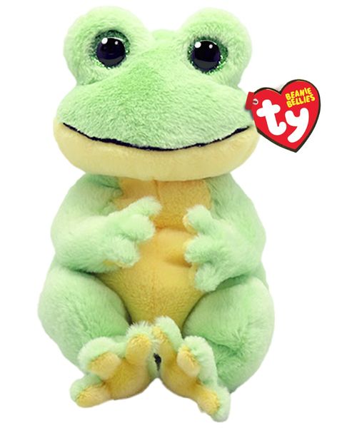 Ty Beanie Bellies Snapper Rana verde regular