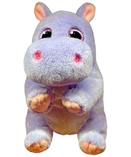 Ty Peluche Beanie Boos Henrietta hipopótamo morado regular