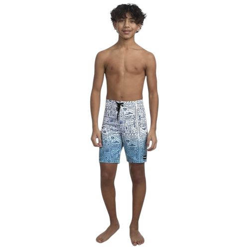 Calzoneta bicolor estampado para niño