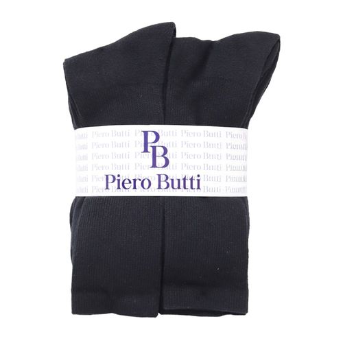 Pack de 3 pares de calcetines Piero Butti ejecutivos negros para hombre