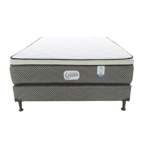 Cama Florida comfort semi firme Euro top 6-1