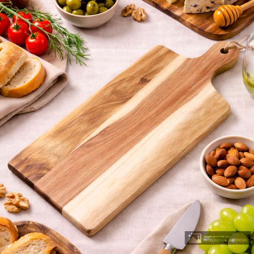 Tabla de madera para quesos Luxwood 45x21 cm