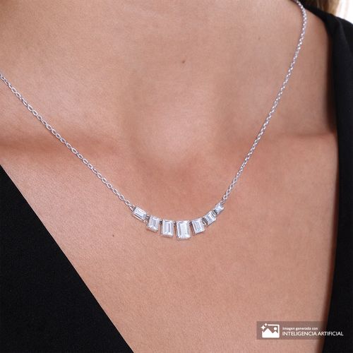Collar de plata para mujer