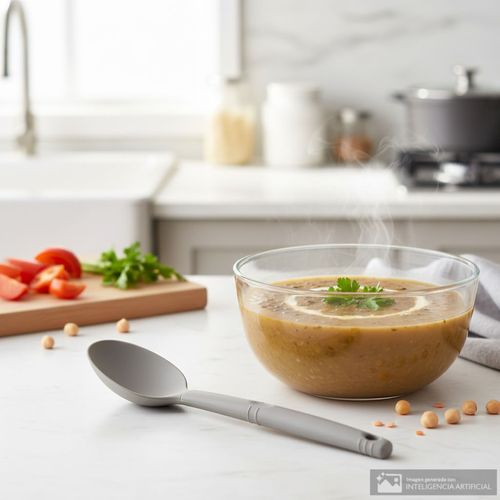 Cuchara de silicón 31.5 cm