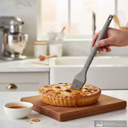 Brocha pastelera de silicón 30 cm