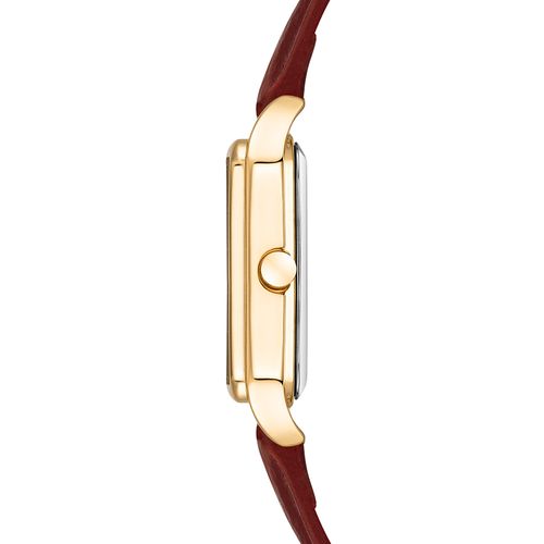 Reloj Nine West análogo de cuero color para mujer