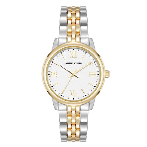 Reloj Anne Klein análogo de metal bicolor para mujer