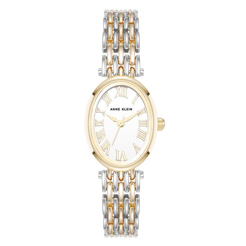 Reloj Anne Klein análogo de metal bicolor para mujer