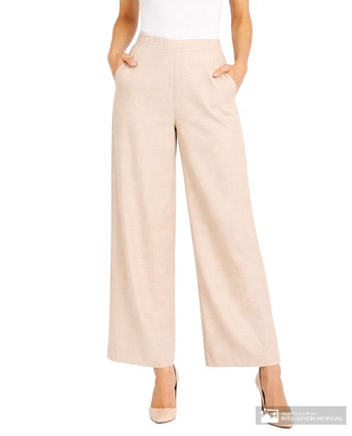 Pantalón Marcella palazzo de cintura alta para mujer