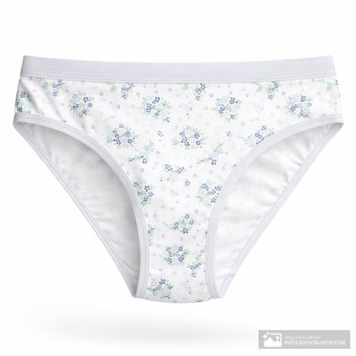 Panti Accente estampado de cintura media para mujer
