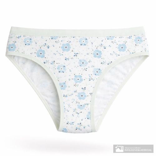 Panti Accente estampado de cintura media para mujer