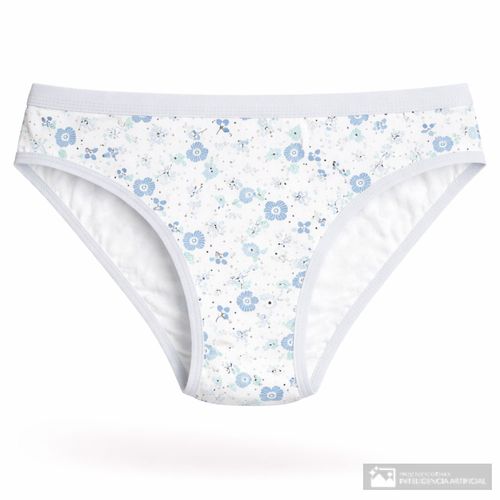 Panti Accente estampado de cintura media para mujer