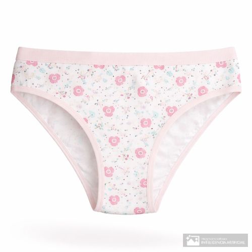Panti Accente estampado de cintura media para mujer