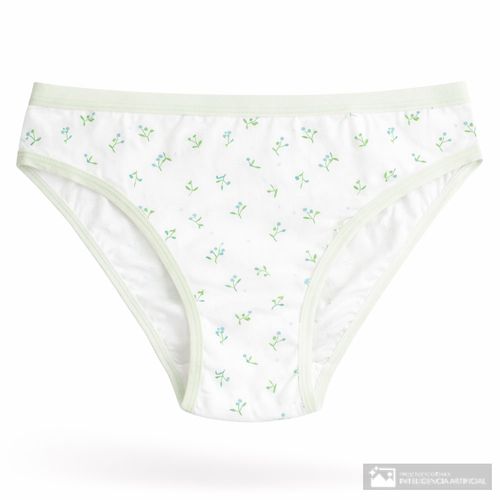 Panti Accente estampado de cintura media para mujer
