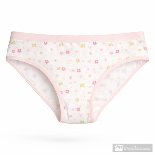 Panti Accente estampado de cintura media para mujer