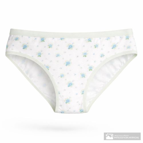 Panti Accente estampado de cintura media para mujer