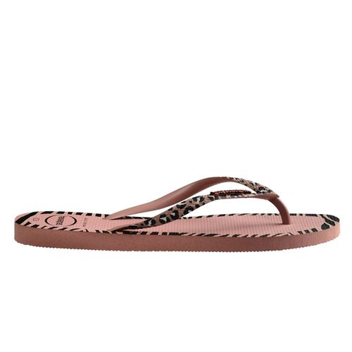 Sandalia de playa Havaianas rosada para mujer
