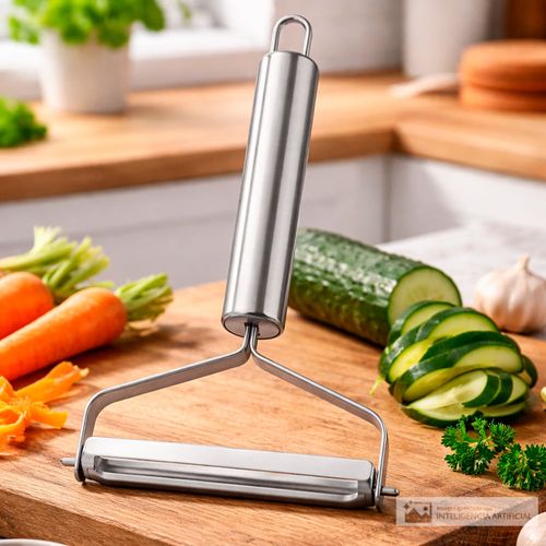 Pelador de acero inoxidable 18 cm
