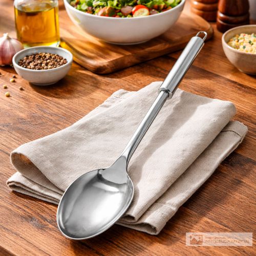 Cuchara de acero inoxidable para servir 32 cm