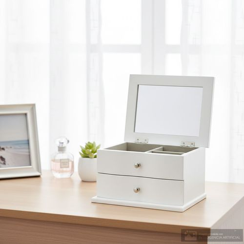 Joyero de madera 20x15x12 cm