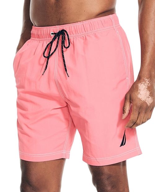 Calzoneta de baño Nautica rosada sólida para hombre