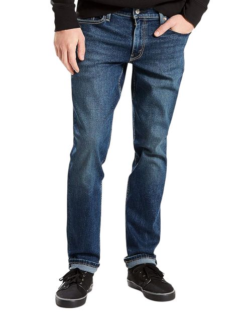 Jeans Levi's 511 slim fit azul oscuro denim para hombre