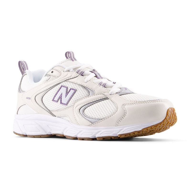 Zapato New Balance 408 casual beige para mujer - Siman Costa Rica