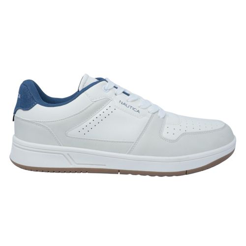Zapato deportivo casual Nautica blanco para hombre