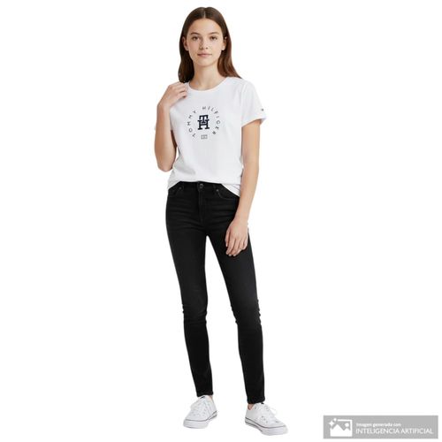 Camiseta blanca Tommy Hilfiger para niña